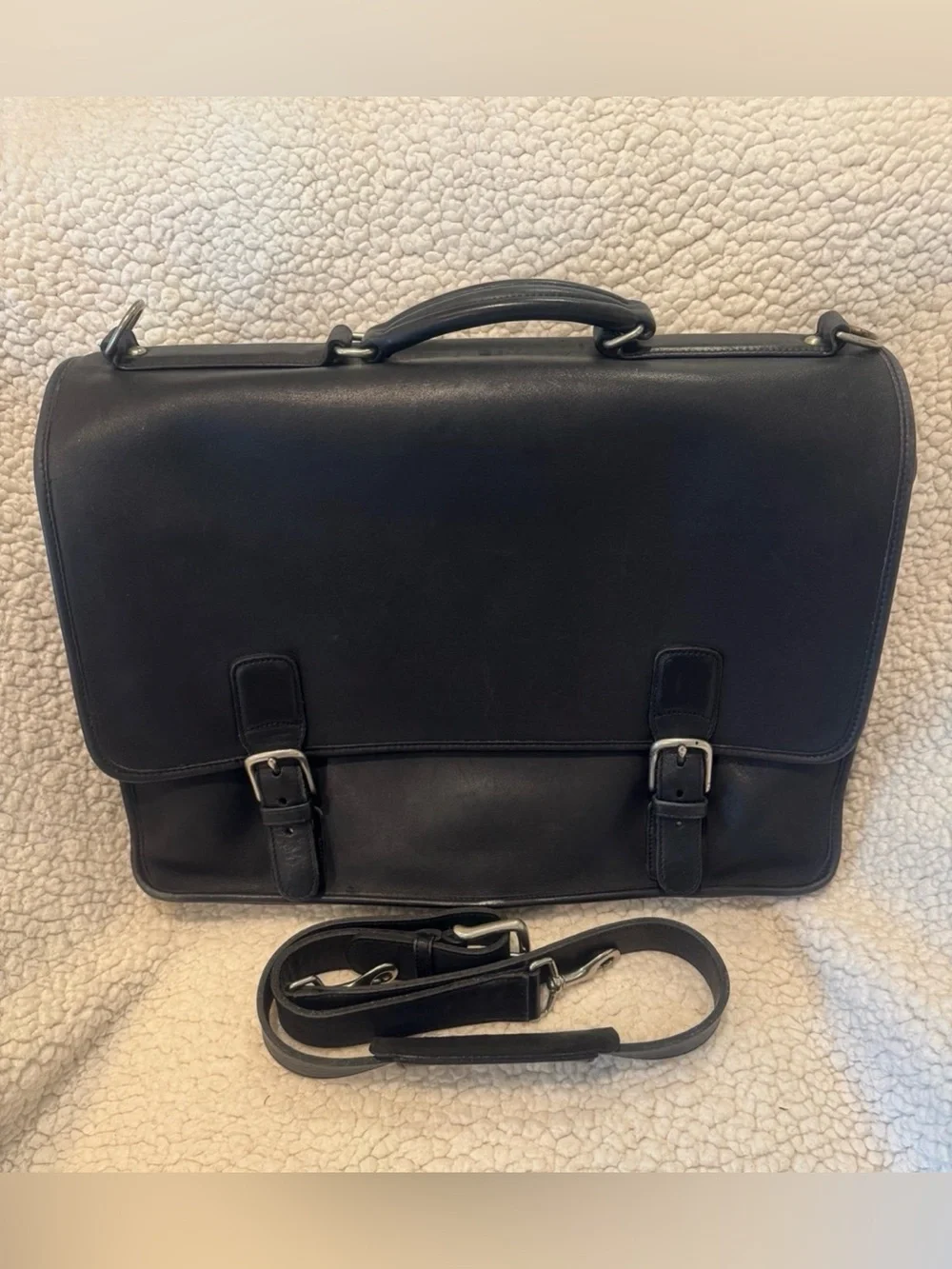 Pre-Loved Vintage Coach Hudson Briefcase